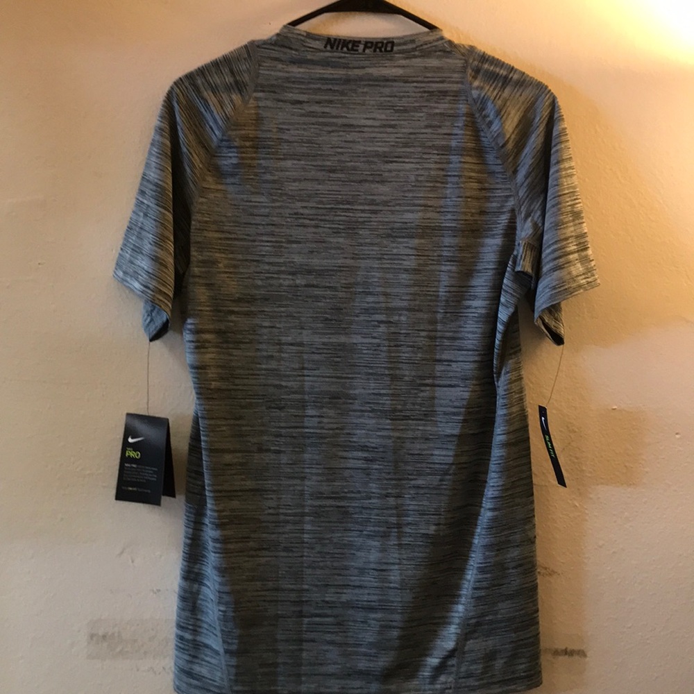 Nike Mens Pro- Heather Shirts - Picture 5 of 5